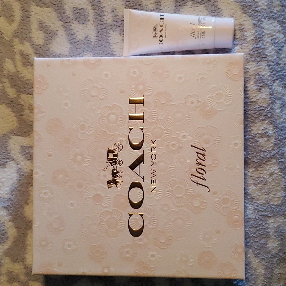 Coach Floral Gift Box + Lotion
